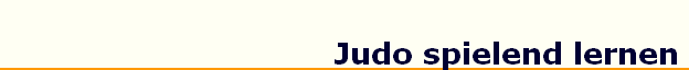 Judo spielend lernen